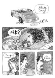Pénélope Bagieu - Planhe originale de California Dreamin' - Comic Strip