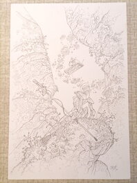 Caza - Récif (Reef) - Planche originale