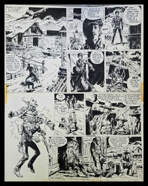 Jean Giraud - Blueberry - La Mine de l'Allemand Perdu - Planche originale