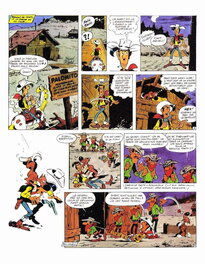 Planche pastichée par Morris Planche pastichée par Morris
