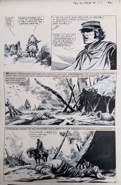 César Spadari - “El Huinca” Pag 59 - Planche originale