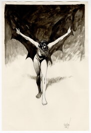Dessin original reproduit dans Nymphes