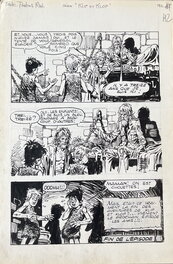 Franc Fuentes Man - Klip et Klop - Planche originale