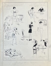 René Giffey - Le choix d'une carrière - Planche originale