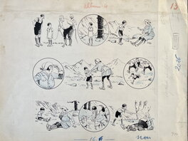 René Giffey - Nigaude et Malicette - Comic Strip