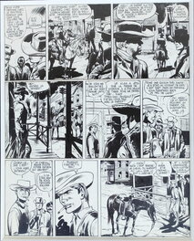Jijé - Jerry Spring - Planche originale