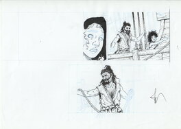 Philippe Pellet - Sheid - Planche originale