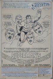 Curt Swan - Superman #372 page 1 (1982) - Comic Strip