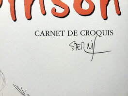 Album signé : STERNIS Album signé : STERNIS
