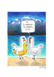 Christophe Bertschy - Confiance en soi - Illustration originale