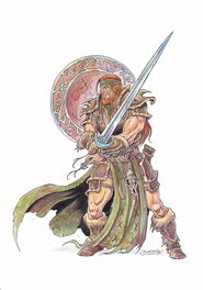 Jean-Paul Bordier - Elfes - illustration - Jih-Biin - Original Illustration