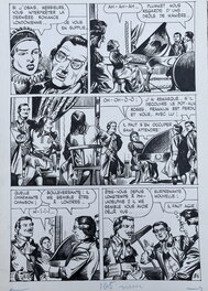 Saverio Micheloni - Rocky le trappeur - Planche 34 de Panique à Philadelphie, parution dans Dorian n°7 (Mon journal) - Planche originale