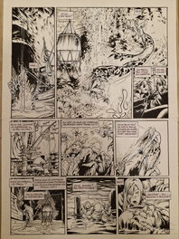 Jean-Louis Mourier - Mourier Troll de Troy magnifique planche - Planche originale
