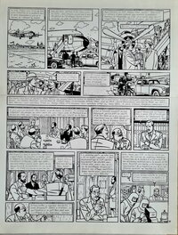André Juillard - Blake &  Mortimer - Planche originale