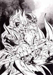 Giovanni Lorusso - Nains - illustration Gurdan - Original Illustration