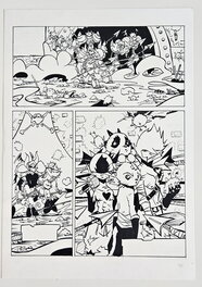 oTTami - Planche Encrée du Manga Dofus Monster 5 "Nomekop le Crapoteur" chez Ankama Editions (Page 86) - Planche originale