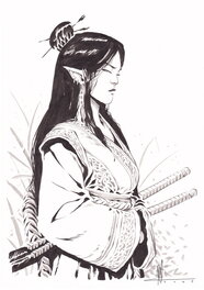 Nico Tamburo - Confrérie des tempêtes - illustration Ayiko - Illustration originale