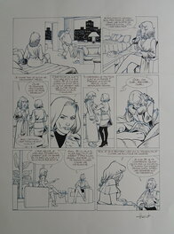 Alain Henriet - XIII Mystery - Tome 14 : Traquenards et sentiments - Henriet - Planche originale