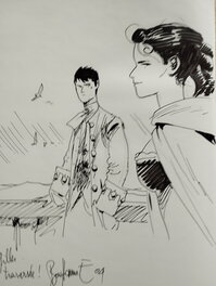 Matthieu Bonhomme - Le marquis d anaon t3 - Original Illustration