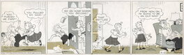 Chic Young - Blondie daily, April 12, 1949 - Comic Strip