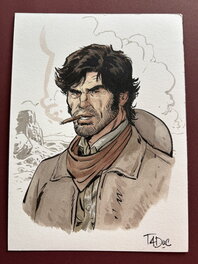 Olivier TaDuc - Blueberry - Original Illustration