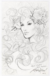 Franchesco BUFANO - Franchesco (Bufano) - Poison Ivy Illustration Original Art (2013) - Illustration originale