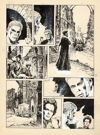 Horacio Lalia - Krantz planche 8 - Parution dans la revue argentine Skorpio - Comic Strip