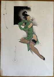 Michetz - Michetz - Pin Up - Planche originale