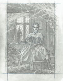 Mark Schultz - Emily Dickinson - Original Illustration