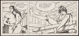 Milo Manara - Estate Indiana - Un été indien - Planche originale
