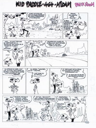 Midam - Kid Paddle - Panik Room - Tome 12 - Planche originale