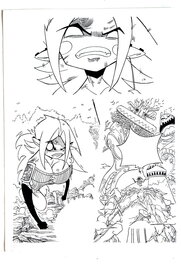 oTTami - Planche Encrée Manga Dofus Arena Tome 4 - Comic Strip
