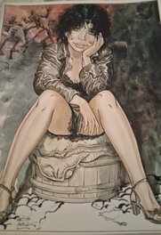 Malik - Female personage by Malik - Original Illustration
