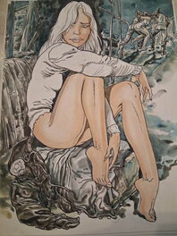Malik - Female personage Malik - Original Illustration