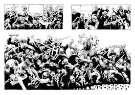 Andrzej Łaski - Jakub Wędrowycz - La malédiction du C2H5OH / Klątwa C2H5OH - double page 38 - 39 - Comic Strip