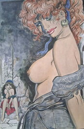 Malik - Archie Cash personage - Original Illustration