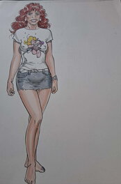 Malik - Cupido(N) girl - Original Illustration