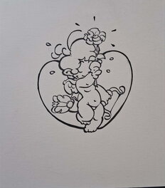 Malik - Cupido(N) illustration - Original Illustration
