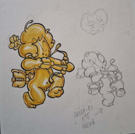 Malik - Cupido(N) illustration - Illustration originale