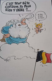 Malik - Cupido(N) illustration Belgium - Illustration originale