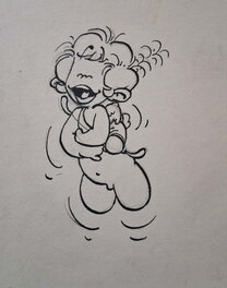 Malik - Cupido(N) mini illustration - Illustration originale