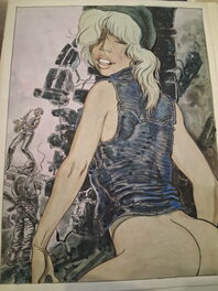 Malik - Female character Archie Cash/Paraguay - Illustration originale