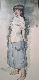 Malik - Malik girl - Original Illustration