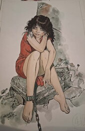 Malik - Malik girl - Illustration originale