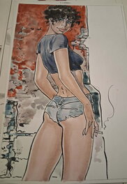 Malik - Malik girl - Illustration originale