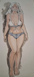 Malik - Malik girl - Illustration originale