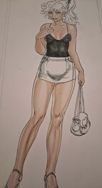 Malik - Malik girl - Illustration originale