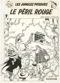 Mazel - Le péril rouge - Couverture originale