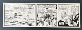 Ham Fisher - Planche Originale "Joe Palooka" par Ham Fisher CIRCA 1960 - Planche originale