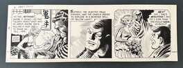 Alfred Andriola - Planche Originale "Kerry Drake" par Alfred Andriola 1968 - Planche originale